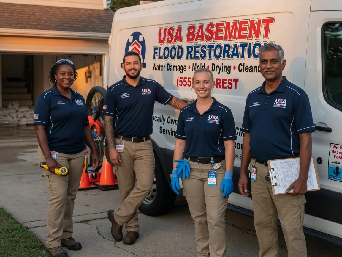 Basement Flood Cleanup company in Campbellsburg, IN
